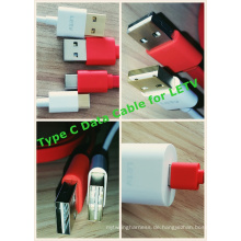 Non-Directional des USB2.0 Stecker auf Typ C Datenkabel für Le2 Smartphone